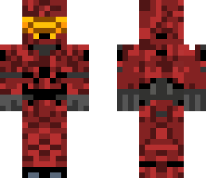 red halo person