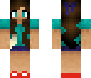 simple shaded girl skin