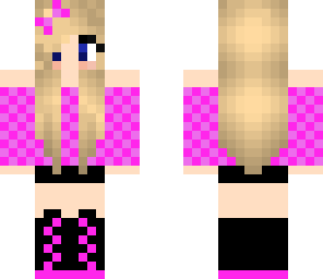 sexy ladie in pink