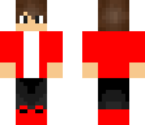 t-shirt with red hoodie boy