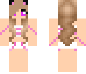 summer cat girl