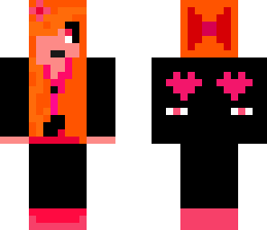 orange-haired girl