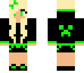 green creeper girl