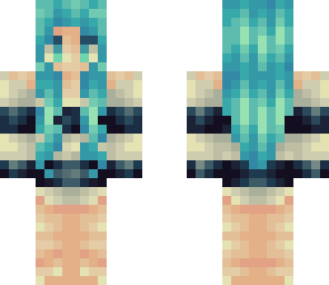 edit blue girl