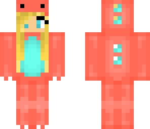 minty red dino
