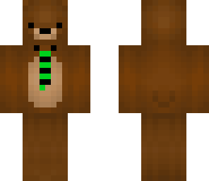 bear with a tie