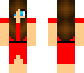 pretty red dress