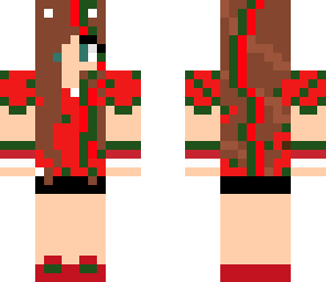 minnie mouse minecraft christmas