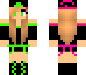 green and swag and pink