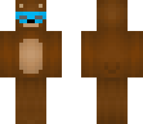bear with blue sunglasses