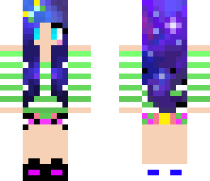 different space galaxy girl