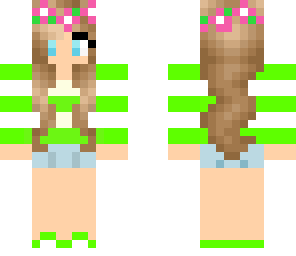 flower crown girl