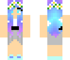 floral crown girl
