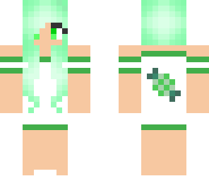 sexy mint girl