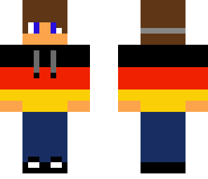 german flag hoodie guy