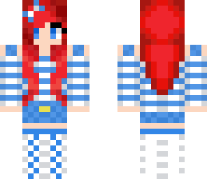 sailor stripes girl