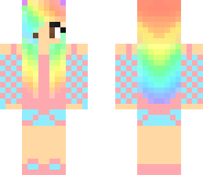 cute rainbow skin