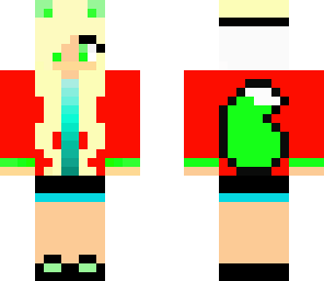 green fox girl