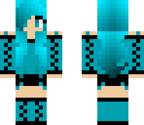 cute blue girl