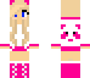 pink panda girl
