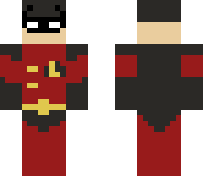 waffle'z red superhero skin