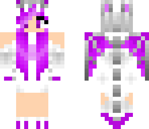 purple dragon girl