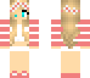 new pink summer girl