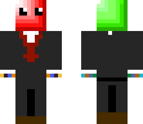 rainbow in a tux