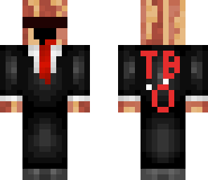 suit bacon man