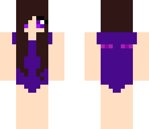 endergirl swimming