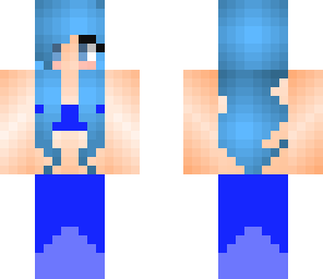 blue mermaid