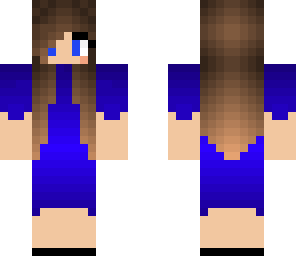 blue girl