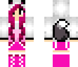 cute pink girl
