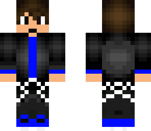blue jacket boy