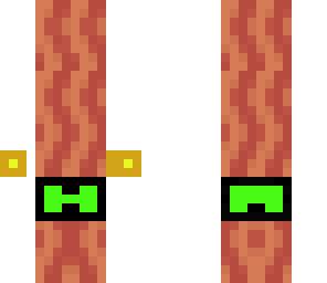 bacon holding wafflez
