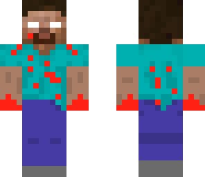 blood spattered herobrine