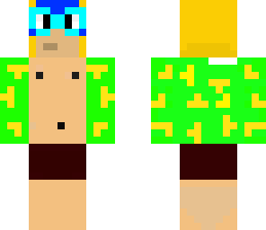 my skin but with cool beach shirt