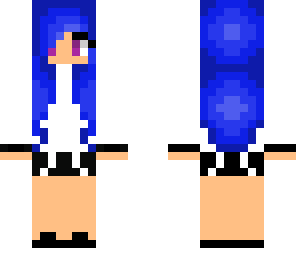blue girl