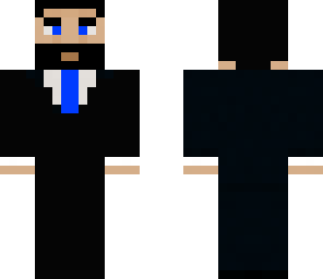 edited beard suit skin