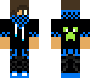 blue hood