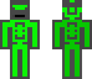 skeletal armor _green_