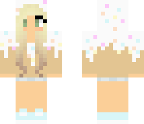 vanilla sprinkled cupcake