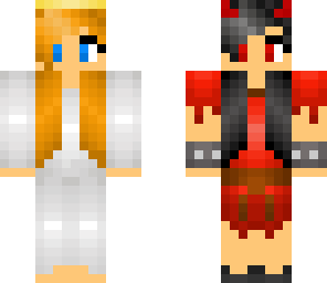 angel and devil girls