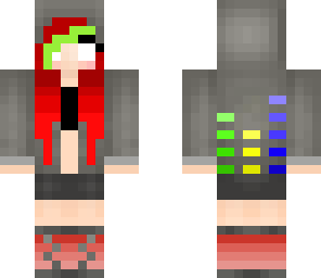 herobrine hoodie dubstep girl