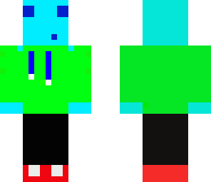 teenage blue slime