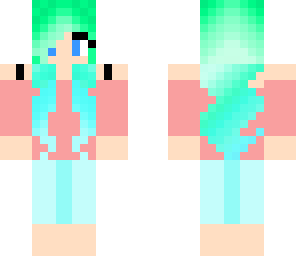 aqua hair