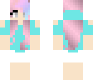 blue girl