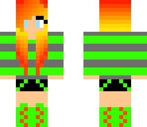 flame hair