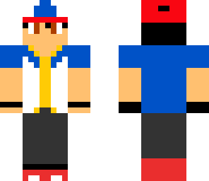 ash ketchum bw