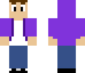 purple hoodie